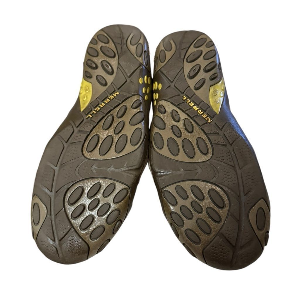 Merrell Women's Caper Canteen Brown Green Trail Hiking Shoes Sneakers 8 - Picture 6 of 6